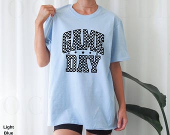 Game Day Baseball Vibes Shirt: Sports Mom Cotton Tee