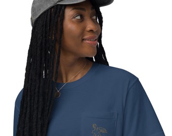 Auburn Comfort Color War Eagle Pocket Tee