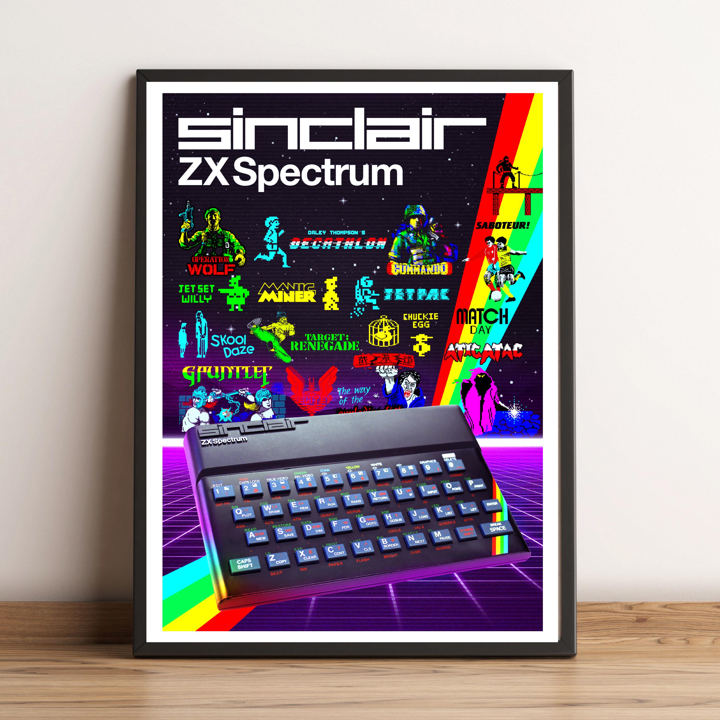 Zx Spectrum Poster - Etsy UK