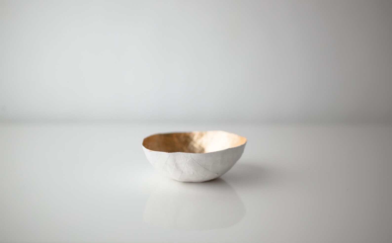 Collection of 8 Small Gold Paper Bowls Etsy