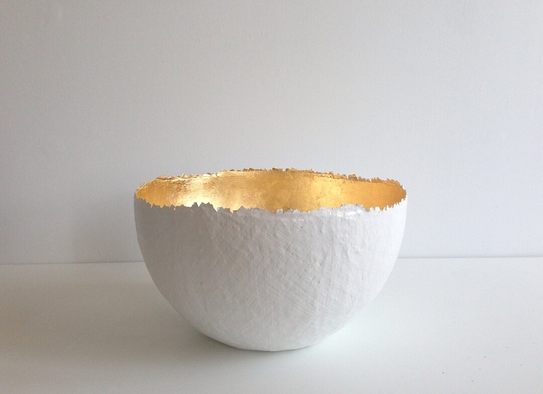 Extra Large Gold Bowl Etsy