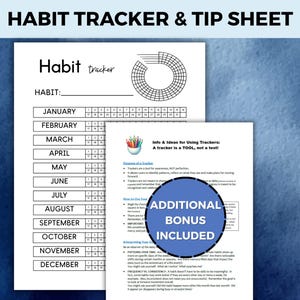 Habit Tracker, Year in Pixels, Bullet Journal, Wellness Habit Tracker, Yearly Tracked, Daily Habit Tracker, Task Tracker, Coloring Journal