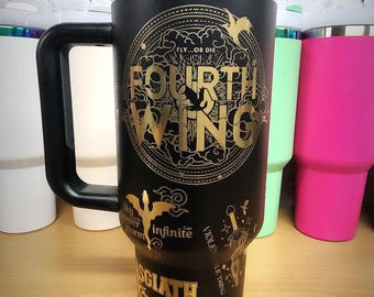 40oz Fourth Wing Tumbler