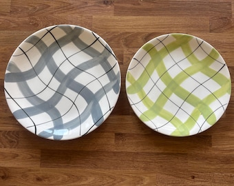 Zestaw 2 talerzy porcelanowych Harlequinade Empire