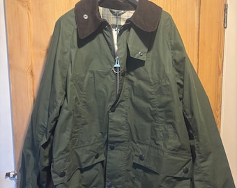 Chaqueta informal de algodón Barbour OS Bedale, talla 38 para hombre, nueva con etiqueta.