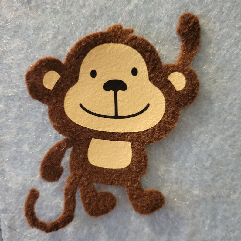 Five Little Monkeys Bed and Crocodile Felt Story Set, Great for Early