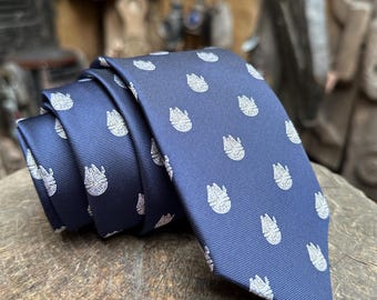 Navy Tie Wedding Tie