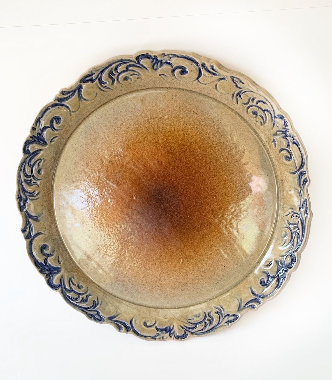 Large Ceramic Serving Platter Ready to Ship Etsy