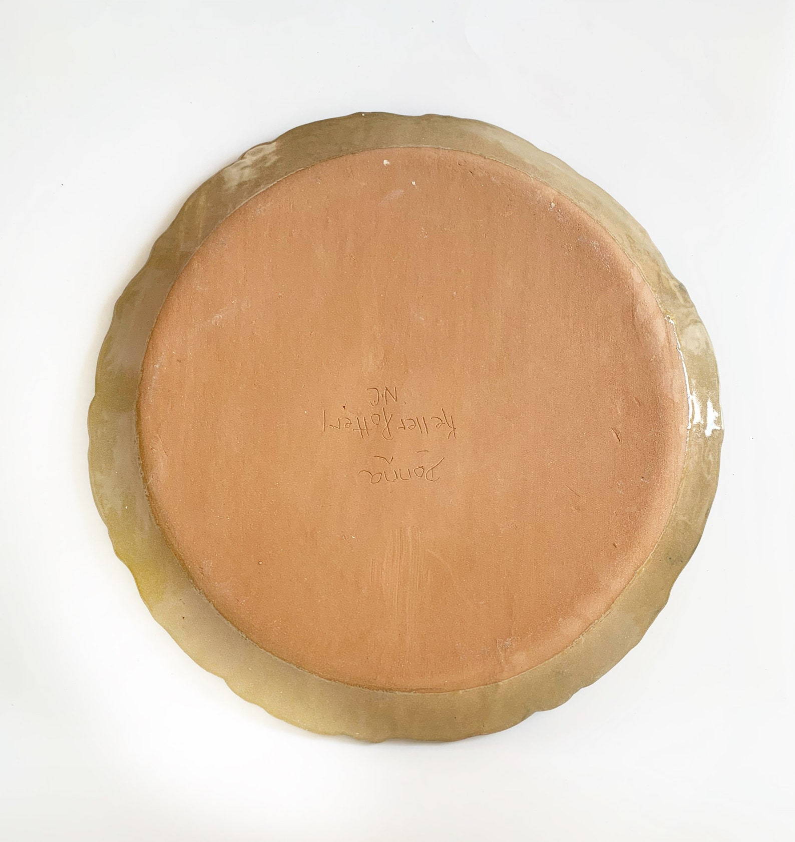 Large Ceramic Serving Platter Ready to Ship Etsy