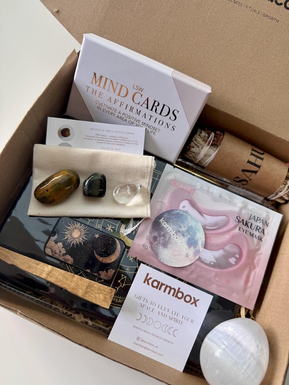 Courage Confidence Ritual Box | Breakup Divorce Support Self Care Kit