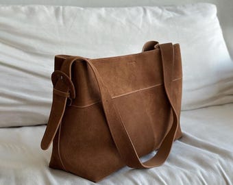 バッグ todayful Suede Leather Totebag とっても人気だった Suede Leather Totebag 現在online storeで