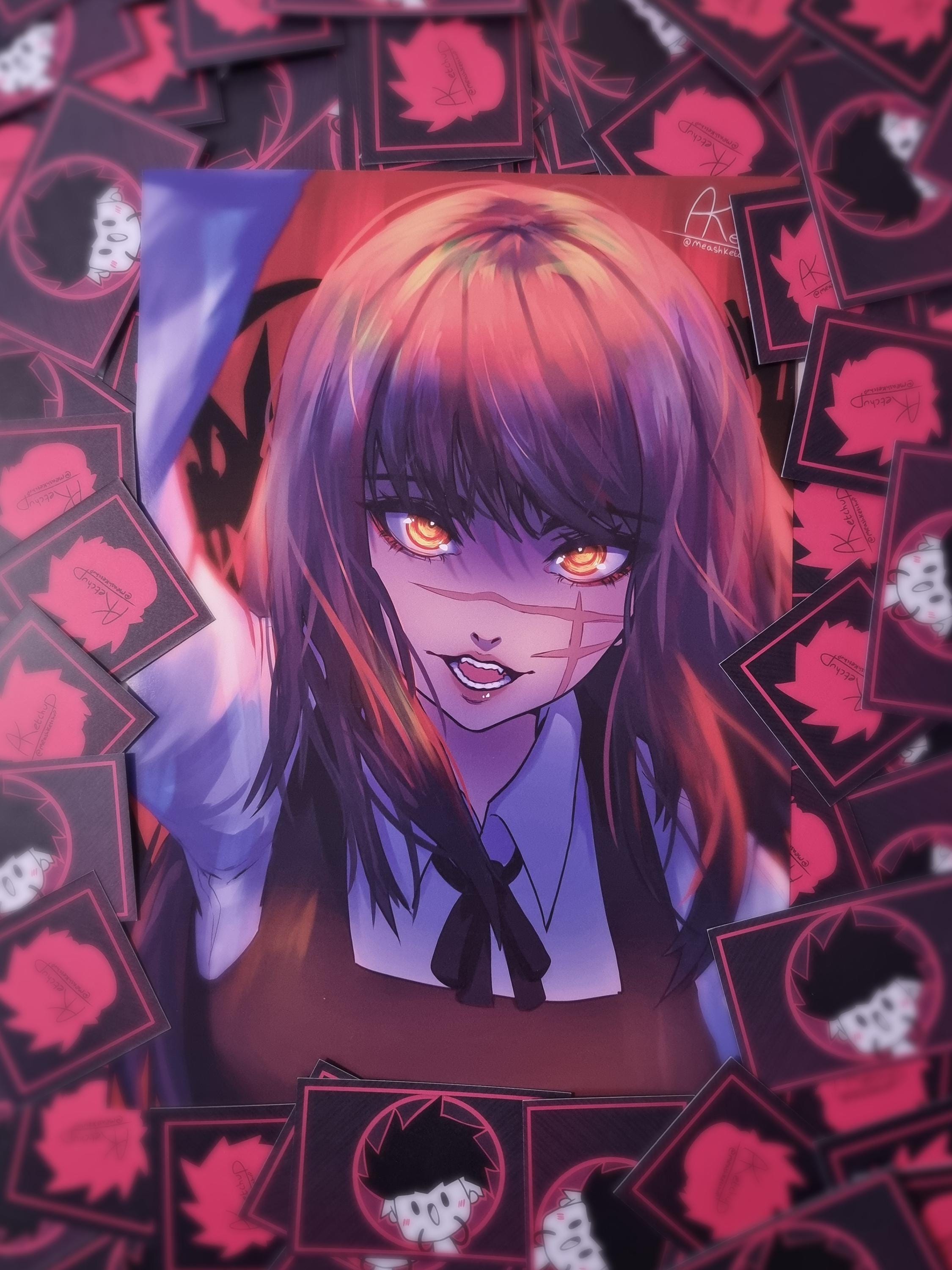 yoru様 オーダーページ Yoru (chainsaw Man) A4 Print [8x11