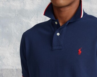 Ralph Lauren Polo Shirt - Mens Short Sleeve Summer Collection - T Shirt - Classic Design