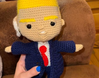 El Chuyin - JOP - Fuerza Regida Crochet Doll