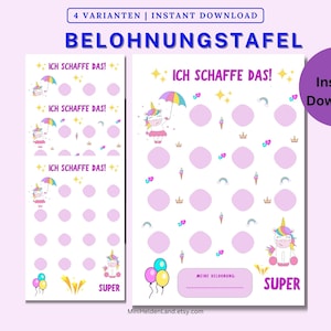 Bambini a bordo premio | Pannello motivazionale di 14 giorni per bambini | Sistema di ricompensa della bacheca motivazionale di 2 settimane per bambini | Scheda di visualizzazione