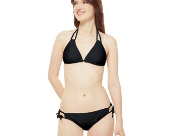 Ensemble bikini à lanières (AOP)