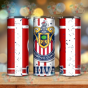 Chivas 3 PNGs para sublimación vaso flaco