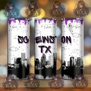 Screwston PNG for sublimation skinny tumbler