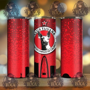 Club Tijuana PNG para vaso flaco de sublimación