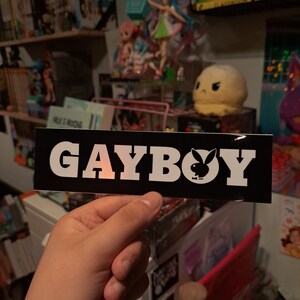 ¡¡¡Calcomanía de parodia de GayBoy!!!