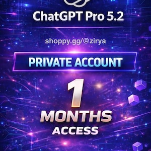 ChatGPT Pro GPT-5.4 - Acesso Privado por 1 Mês