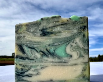 LUXE PINEAPPLE BREEZE Cold Process Soap, Handmade Artisan Soap