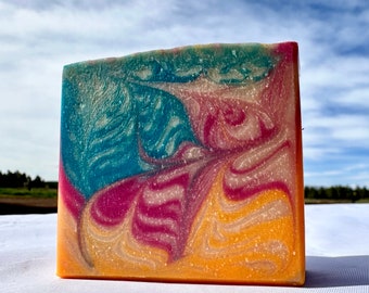 HAPPY DAYS Apple Cinnamon Cold Process Soap: Handmade Artisan Soap