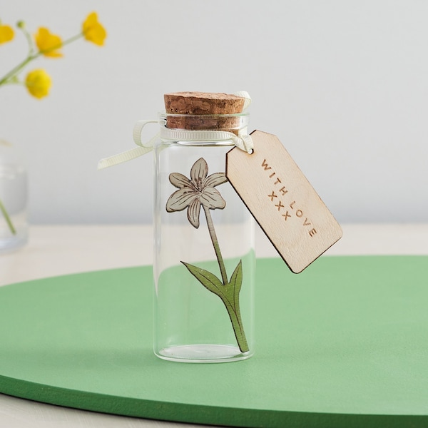 Memorial Flower Jewelry Etsy