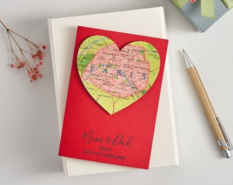 40th Ruby Wedding Anniversary Greetings Card -  Card For A Couple- Luxury Card For Wife Or Husband