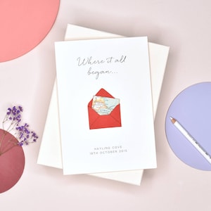 Valentijnsdag kaart voor haar, liefdesbrief Valentijnsdag kaart, aangepaste kaart aandenken kaart, handgemaakte 3D-kaart, gepersonaliseerde kaart kaart voor vrouw