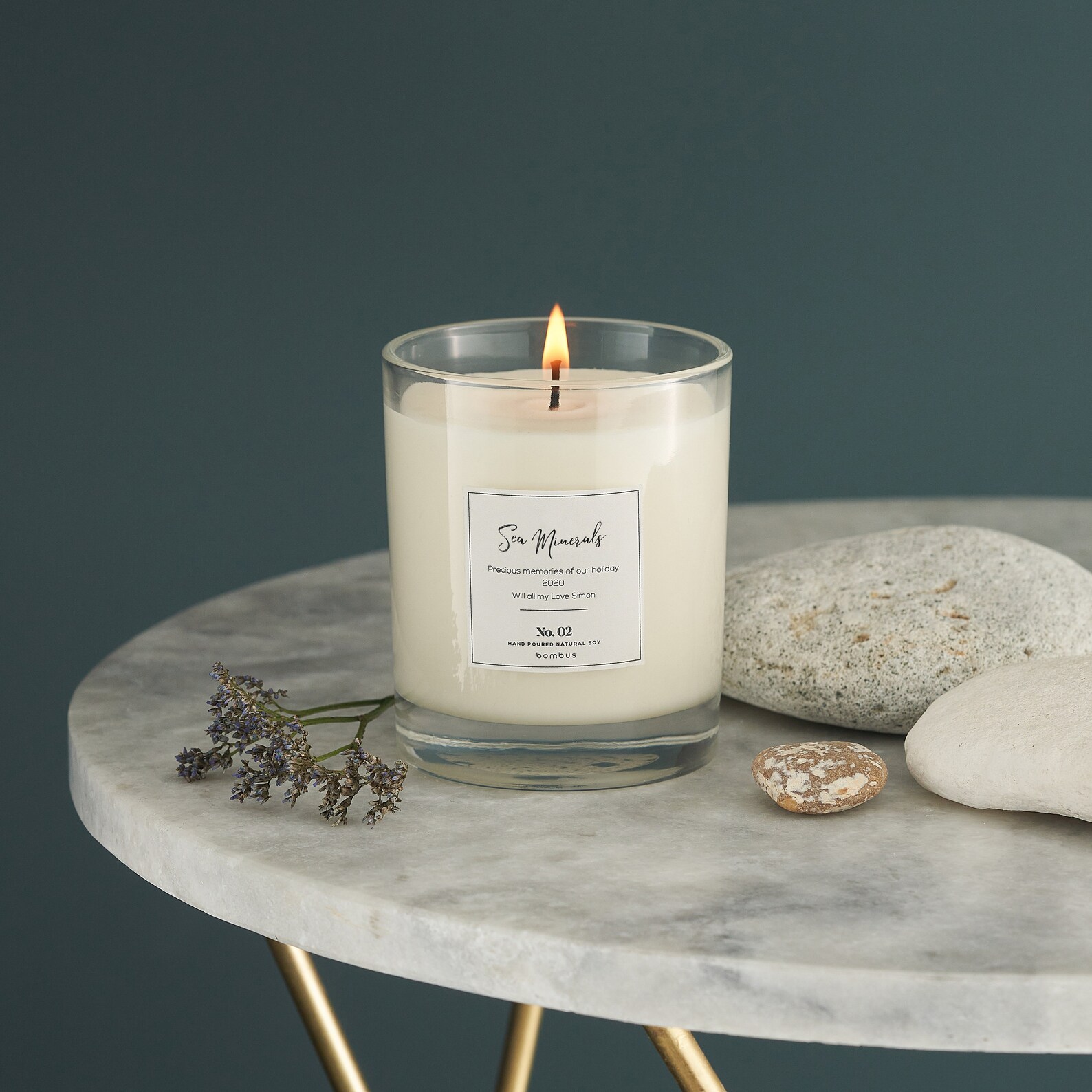 Candles for Him Personalised Fathers Day Candle Gift Luxury Etsy