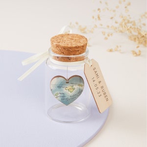 Karte Herz Flaschen, Personalisiertes Geschenk für Sie, Personalisiertes Geschenk für Sie, Personalisiertes Geschenk für Sie