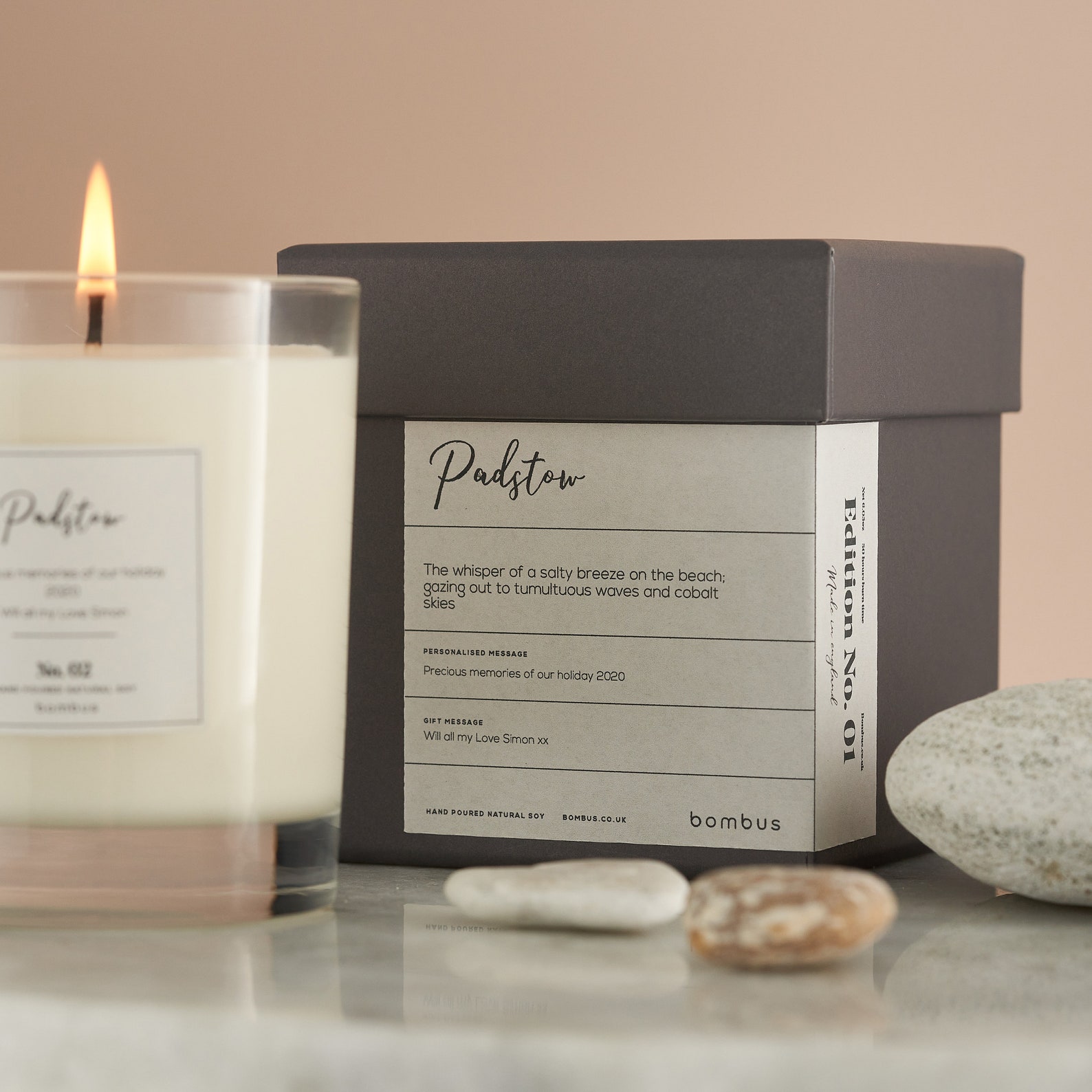 Candles for Him Personalised Fathers Day Candle Gift Luxury Etsy