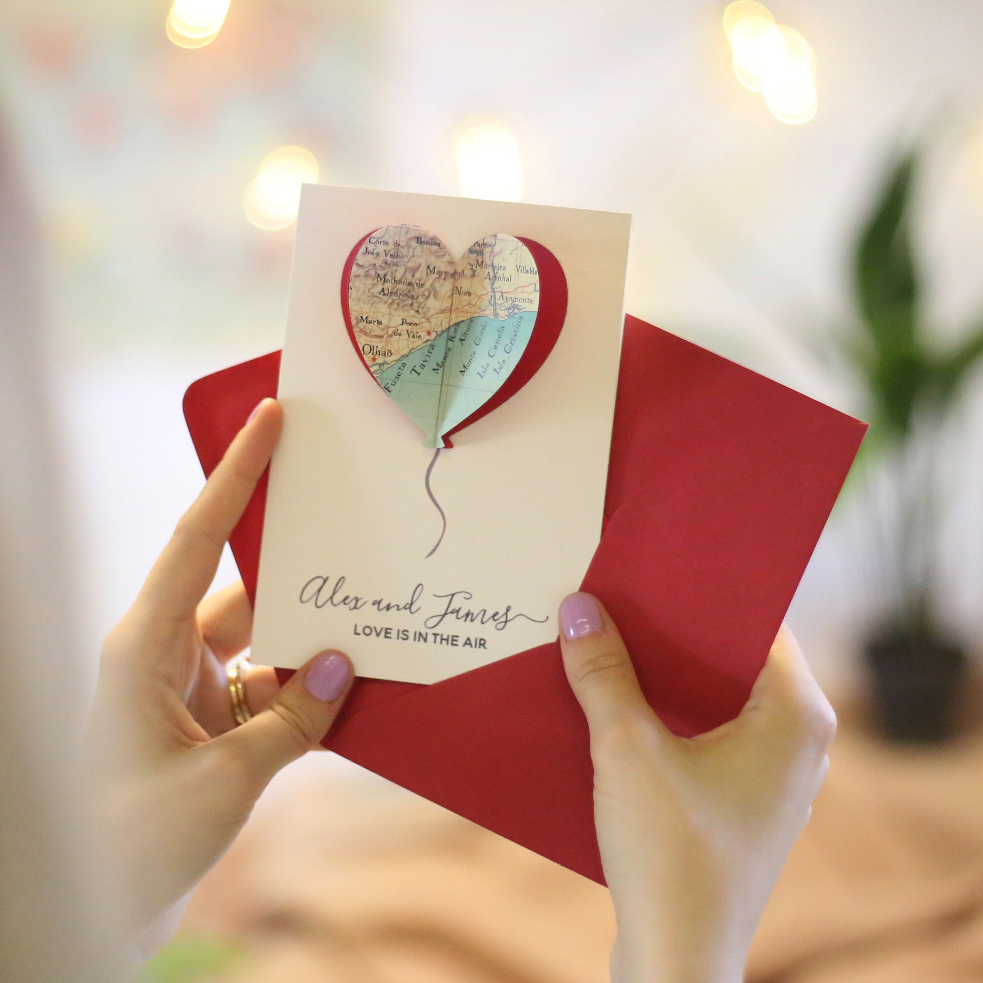 Personalisierte 3d Papier schneiden Valentine Card für eine Frau Mann Freund usw. Personalisierte 3d Papier schneiden Valentine Card für eine Frau Mann Freund usw.