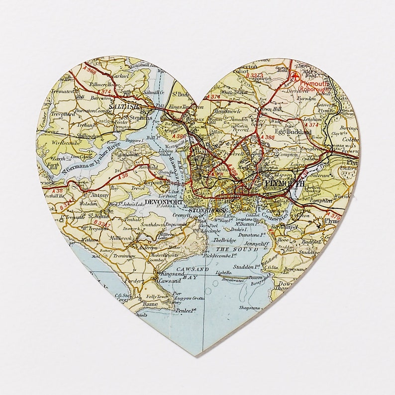 Custom Map Wall Art print Framed Wall Art Wedding & Etsy