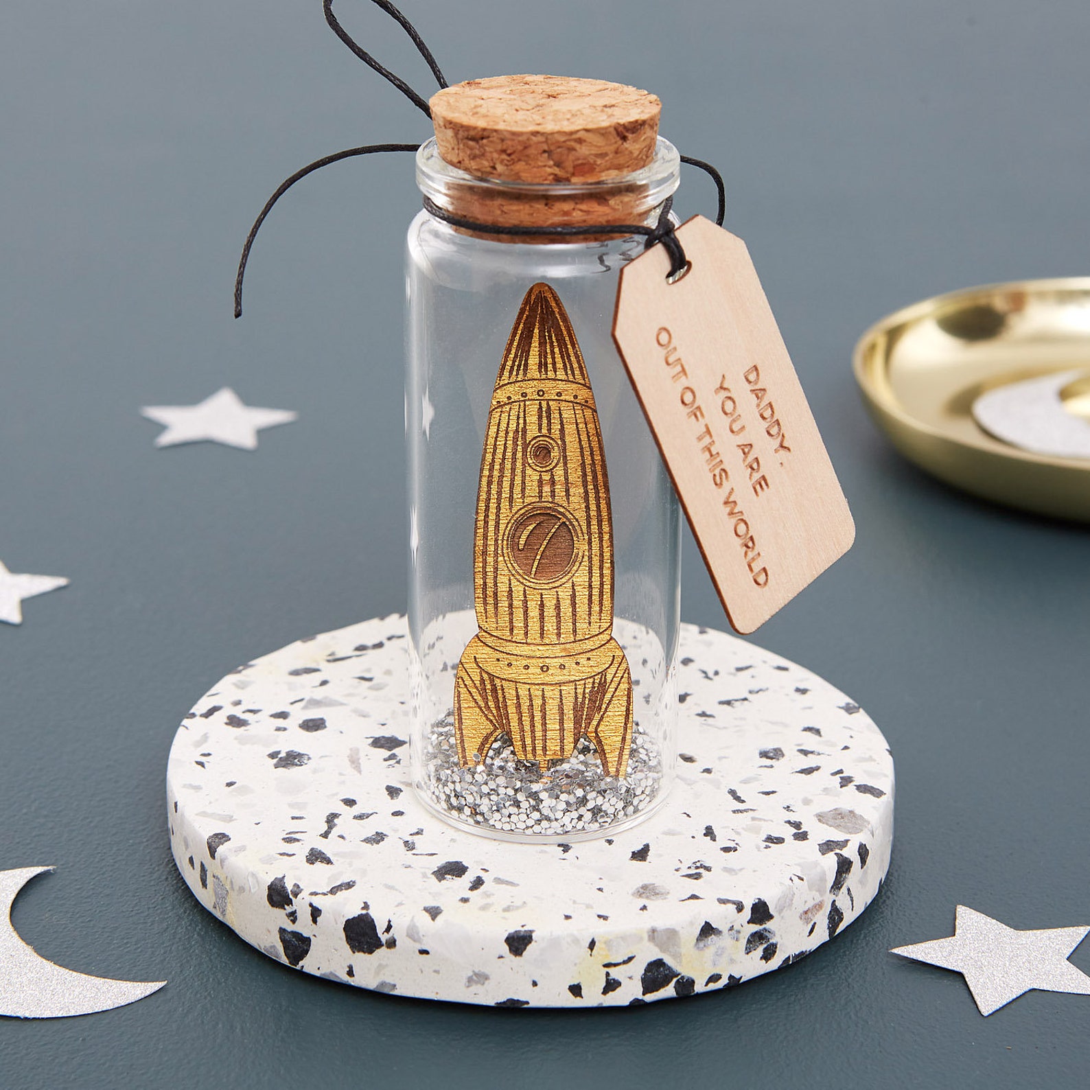 Fathers Day Space Rocket Gift Space Rocket Gift For Dad Etsy