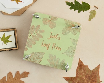 Flower press - Leaf press children's gift - kids birthday gift - personalised crafting gift