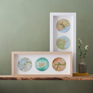 Hola, ¿quieres?, decoración de pared, impresión de círculos de mapas personalizados, regalo de impresión de arte de pared, regalo para esposa o esposo, regalo de mapa personalizado, regalo de cumpleaños