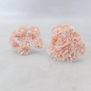 20 gypsophila di carta rosa cipria da 10 mm, carta gypsophila di carta, gypsophila di carta
