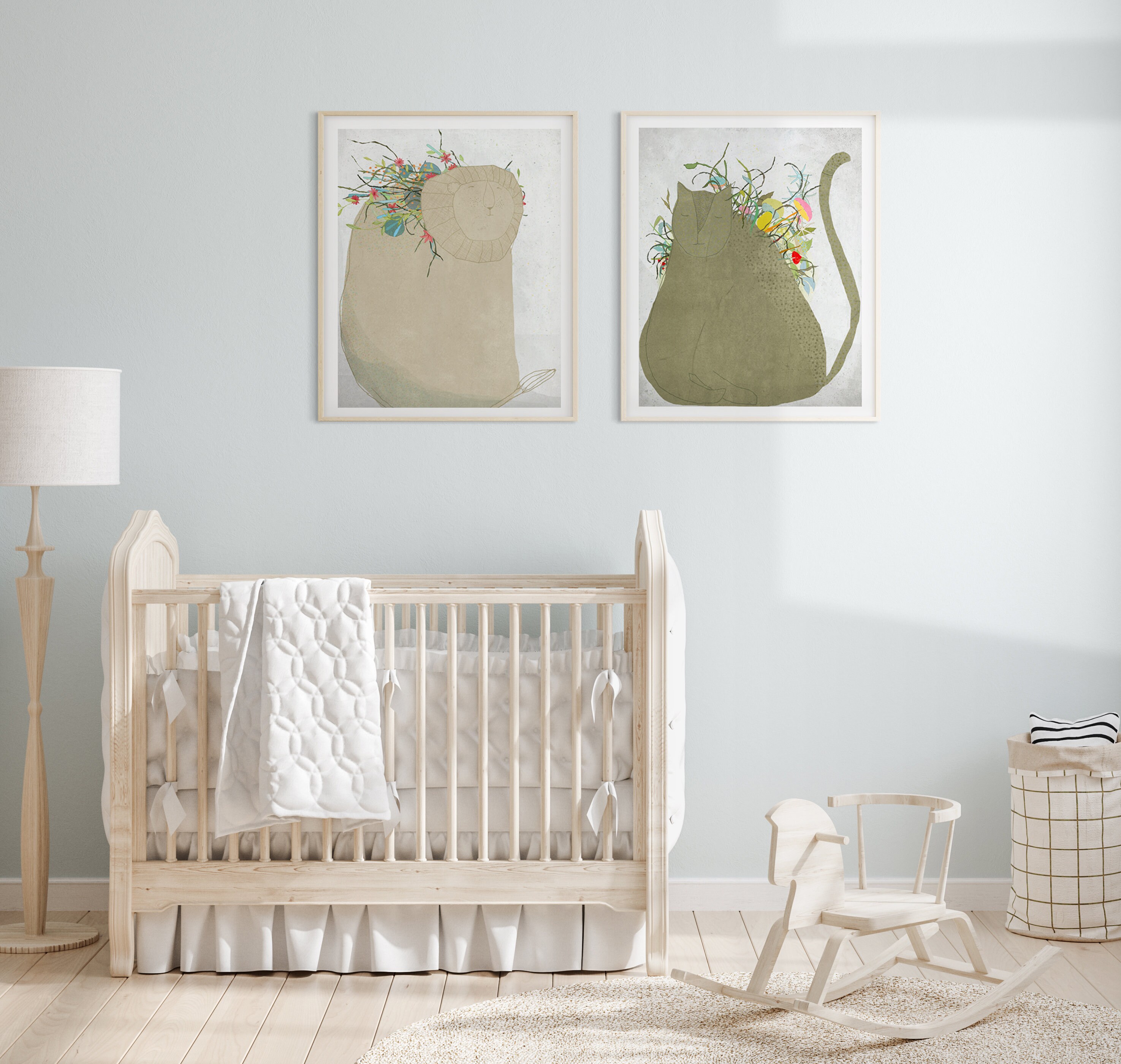 Children's Bedroom Art Modern Nursery Room Decor Print Cat Etsy Ireland