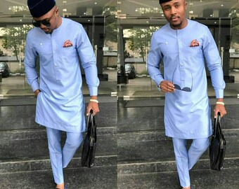 African Mens Wear, African Mens Suit, Agbada For Men, Safari, Senator, Agbada, Dashiki, African mens clothing, African wedding suit