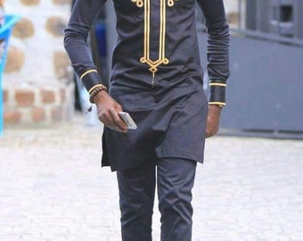 African Mens Wear, African Mens Suit, Agbada For Men, Safari, Senator, Agbada, Dashiki, African mens clothing, African wedding suit