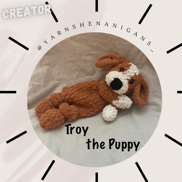 Troy the Puppy - Pattern