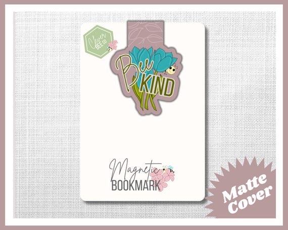 Bee Kind Magnetic Bookmark