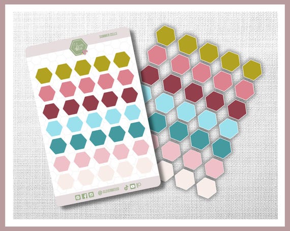 Summer Cells Sticker Sheet
