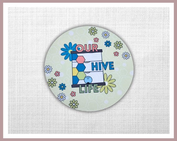 Our Hive Life Mouse Pad