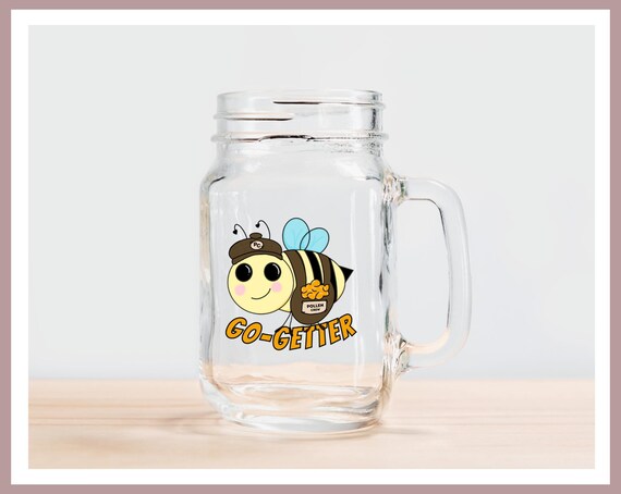 Go Getter Glass Jar Mug