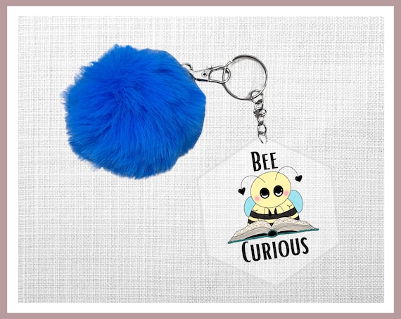 Bee Kind Acrylic Keychain Set