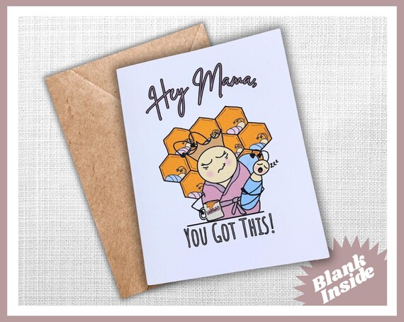 Hey Mama, You Got This Greeting Card - Blank Inside