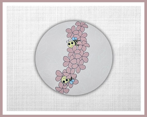 Bill the Bee Mascot Mouse Pad